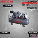 HITACHI Air Compressor Bebicon 5.5 P-9.5V5A 7.5 HP Kompresor Angin