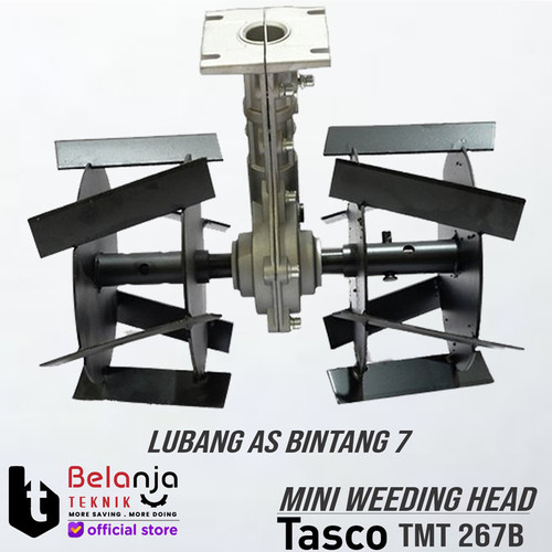 Tasco Mini Tiller Weeding Head TMT267B as Bintang 7 TMT 287 Penggembur