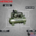 HITACHI Air Compressor Bebicon 1.5OP-9.5G5A 2 HP Kompresor Angin 2HP