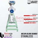 Mesin Gilingan Cabe/Bumbu 6 Inch Stainless Elektro Motor 2 HP 4 Pole