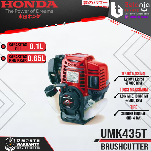 HONDA Brush Cutter UMK435T Mesin Potong Rumput Gendong UMK 435 T