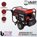 LONCIN Generator Set Bensin LC6800DA 4500W Genset LC 6800 DA 4500 Watt