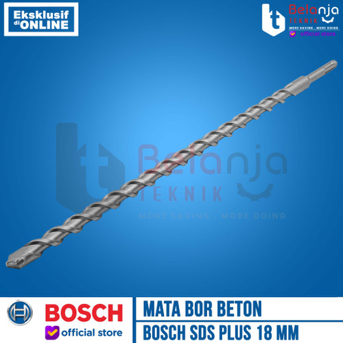 Bosch Mata Bor Beton 18 MM X 460 MM SDS Plus-1 Mata Hammer Drill Bits