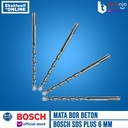 Bosch Mata Bor Beton 6 MM X 210 MM SDS Plus -1 Mata Hammer Drill Bits