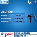 Bosch Mesin Bor Tangan GSB 600 13 mm Impact Drill 13MM Tembok Beton