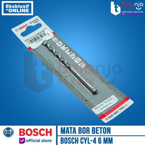 Bosch Cyl-4 Mata Bor Beton Multifungsi 6 MM Multimaterial Multipurpose