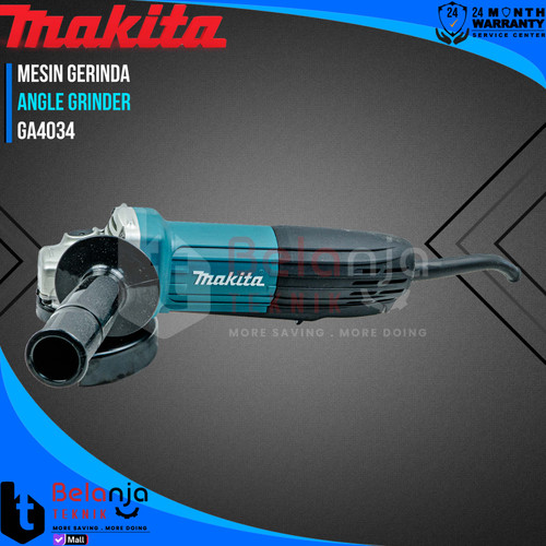 Makita Mesin Gurinda Tangan GA 4034 4 Inch 100 mm 720 Watt GA4034