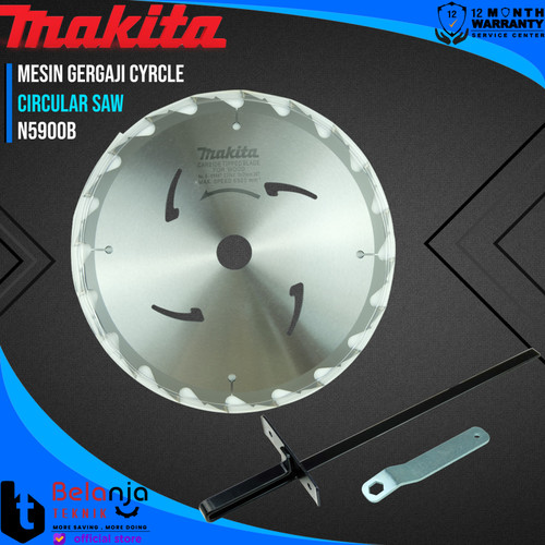 Makita Mesin Potong Kayu N 5900 B Circular Saw 2000 W 9 Inch N5900B