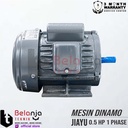 Jiayu Mesin Dinamo Electro Motor 0.5 HP 1 Phase 2 Pole 2800 RPM 1/2 HP