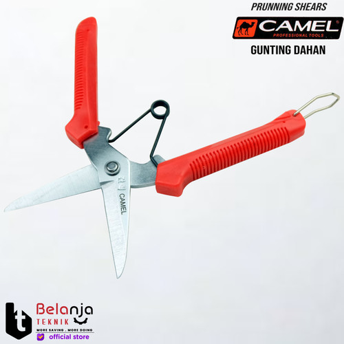 Camel Gunting Potong Dahan Ranting Tanaman Stek Lurus Multifungsi Holo