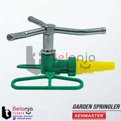 Kenmaster Kran Sprinkle Putar Keran Air Kebun Penyiram Tanaman Cabang
