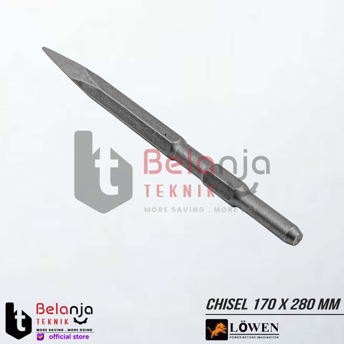 Lowen Mata Chisel Mata Bor Bobok Beton Lancip Beton Hex 170 x 280 MM
