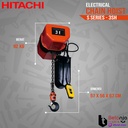 HITACHI Electric Chain Hoist 3SH 3 Ton Katrol Elektrik 3 SH 3Ton