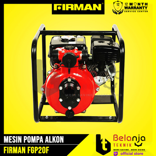 Firman Pompa Alkon FGP 20 F Pemadam Kebakaran 2 Inch 6.5 HP FGP20F