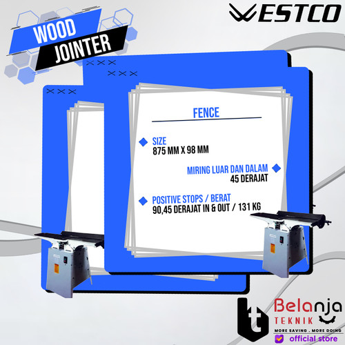 Westco Wood Jointer SP-200 8 Inch Mesin Jointer Kayu SP 200 8"