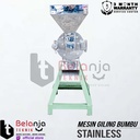 Mesin Gilingan Cabe/Bumbu 6 Inch Stainless Elektro Motor 2 HP 4 Pole