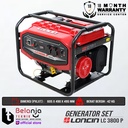 LONCIN Generator Set Bensin LC3800P 2200 Watt Genset LC 3800 P 2200W