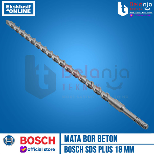 Bosch Mata Bor Beton 18 MM X 460 MM SDS Plus-1 Mata Hammer Drill Bits