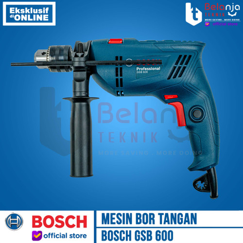 Bosch Mesin Bor Tangan GSB 600 13 mm Impact Drill 13MM Tembok Beton