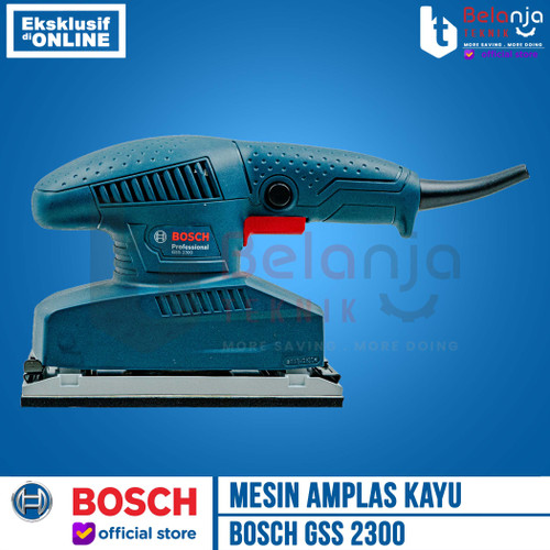 Bosch Mesin Amplas Kayu GSS 2300 Orbital Sander Persegi GSS2300 190 W
