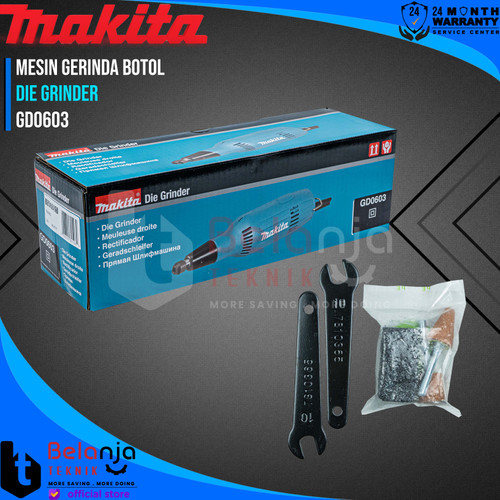 Makita Mesin Gurinda Mini Botol GD 0603 Die Grinder 240 Watt GD0603