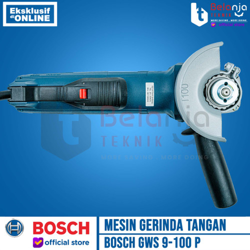 Bosch Mesin Gerinda Tangan GWS 9-100 P 4 Inch Angle Grinder GWS9-100P