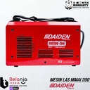 Daiden Mesin Travo Las Listrik MMAi 200 Inverter MMAi200 Trafo Las