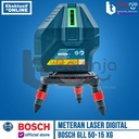 Line Laser Green Level Bosch GLL 50-15 XG Meteran Digital 15M GLL50-15 GLL50-15XG Tanpa Tripod