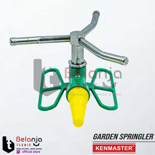 Kenmaster Kran Sprinkle Putar Keran Air Kebun Penyiram Tanaman Cabang
