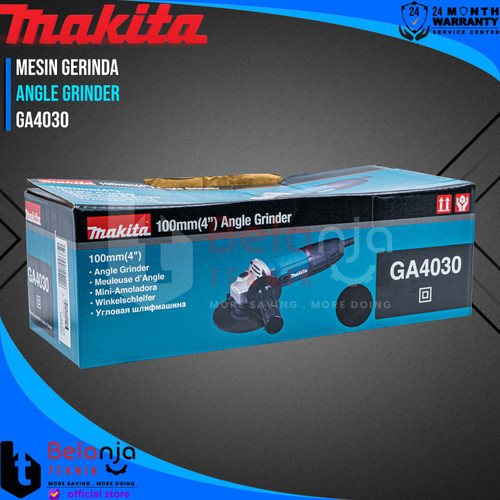 MAKITA Mesin Gerinda 4 Inch GA 4030 100 mm 720 Watt GA4030 4" Gurinda