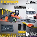 Firman Chainsaw Cordless FEC 58 V Mesin Gergaji Baterai FEC58V 2.5-5 A