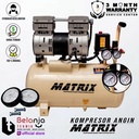 MATRIX 1 HP 25 Liter OIL LESS AIR COMPRESSOR - KOMPRESOR ANGIN