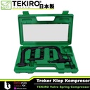 TEKIRO Set Heavy Duty Valve Spring Compressor Treker Klep Kompresor