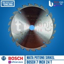 Bosch Pisau Circullar Saw Kayu 7 Inch 24 T Mata Gergaji Kayu 7" 24T
