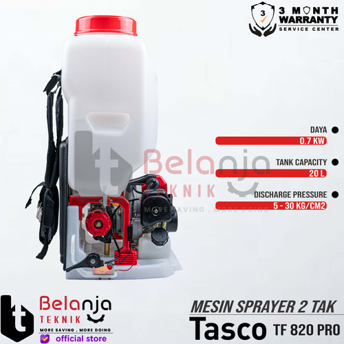 Tasco Alat Semprot Bensin TF 820 PRO Sprayer Engine 2 Tak 20 L TF820