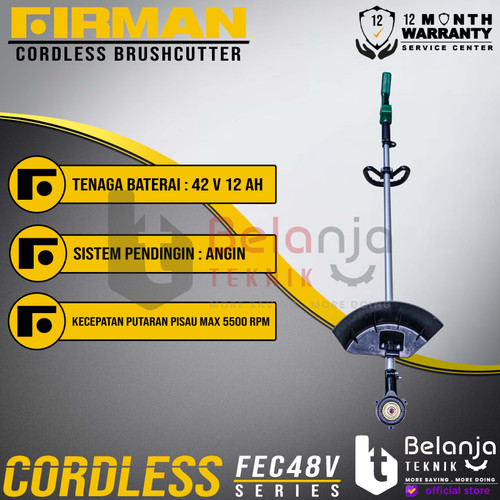 Firman Mesin Potong Rumput Cordless FEB 48V Brush Cutter FEB48V