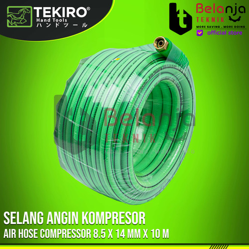 Tekiro Selang Angin Kompresor 10M 10 M 8.5 X 14 MM Tekanan Tinggi