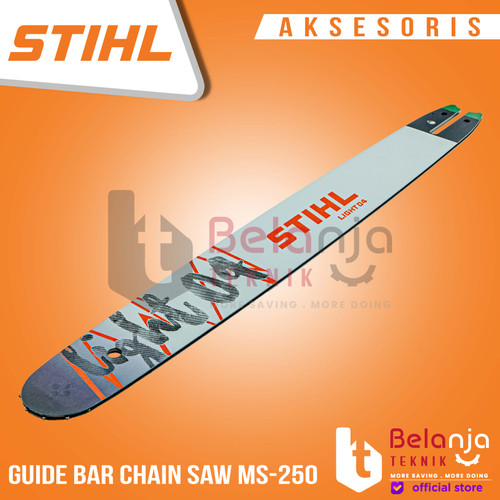 STIHL Guide Bar MS 250 MS250 20" Inch Bar Gergaji Potong Kayu Chainsaw