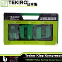 TEKIRO Set Heavy Duty Valve Spring Compressor Treker Klep Kompresor