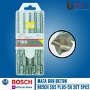 Bosch Hammer Drill Bits Set Mata Bor Beton Set 6 -10 mm SDS Plus-5X