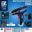 Bosch Bor Tembok Baterai GSB 120 LI GEN 3 dengan FREE Mata Bor & Obeng