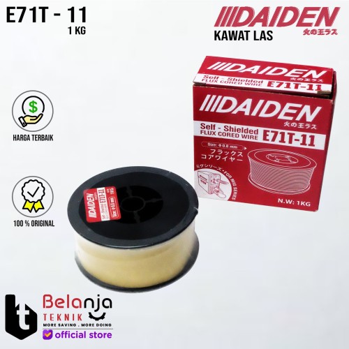 Daiden Kawat Las CO 2 Flux Core Wire Migi 130 MIG 0,8 mm E71T-11 CO2