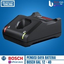 Bosch Charger Battery GAL 12V-40 Pengisi Daya Baterai 12 Volt max 4 AH