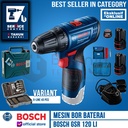 Bosch Bor Obeng Baterai GSR 120 LI GEN 3 PLUS Mata Bor 43 PC GSR120LI