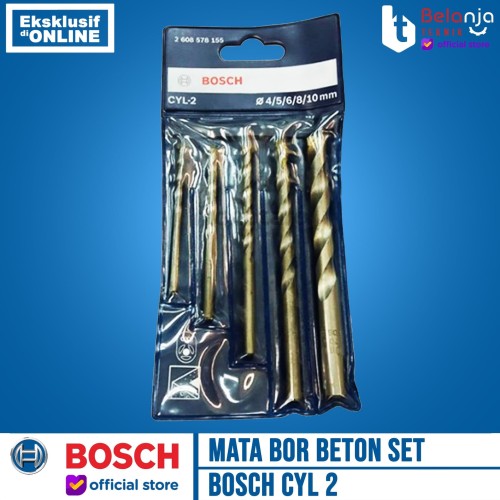 BOSCH Mata Bor Beton Set 5 pcs CYL 2 Multi Material CYL-2 5Pcs CYL2