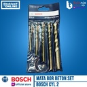 BOSCH Mata Bor Beton Set 5 pcs CYL 2 Multi Material CYL-2 5Pcs CYL2