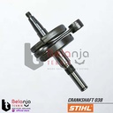 STIHL Crankshaft Kruk As Chainsaw Mesin Gergaji Kayu 038 Poros Engkol