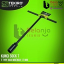 Tekiro Kunci Sock T 17 MM - Kunci T Tekiro 17mm Hitam