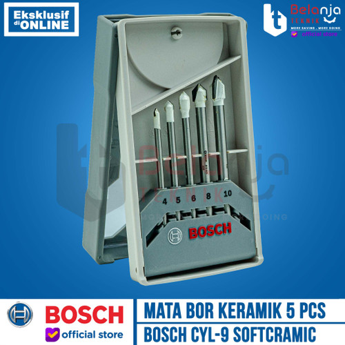 Bosch Mata Bor Keramik CYL 9 / Ceramic Drill Bits Set Set 5 Pcs CYL9