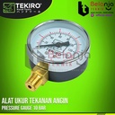 TEKIRO Pressure Gauge 10 Bar Alat Ukur Tekanan Angin Pengukur Tekanan